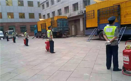 万泉镇租赁发电机案例