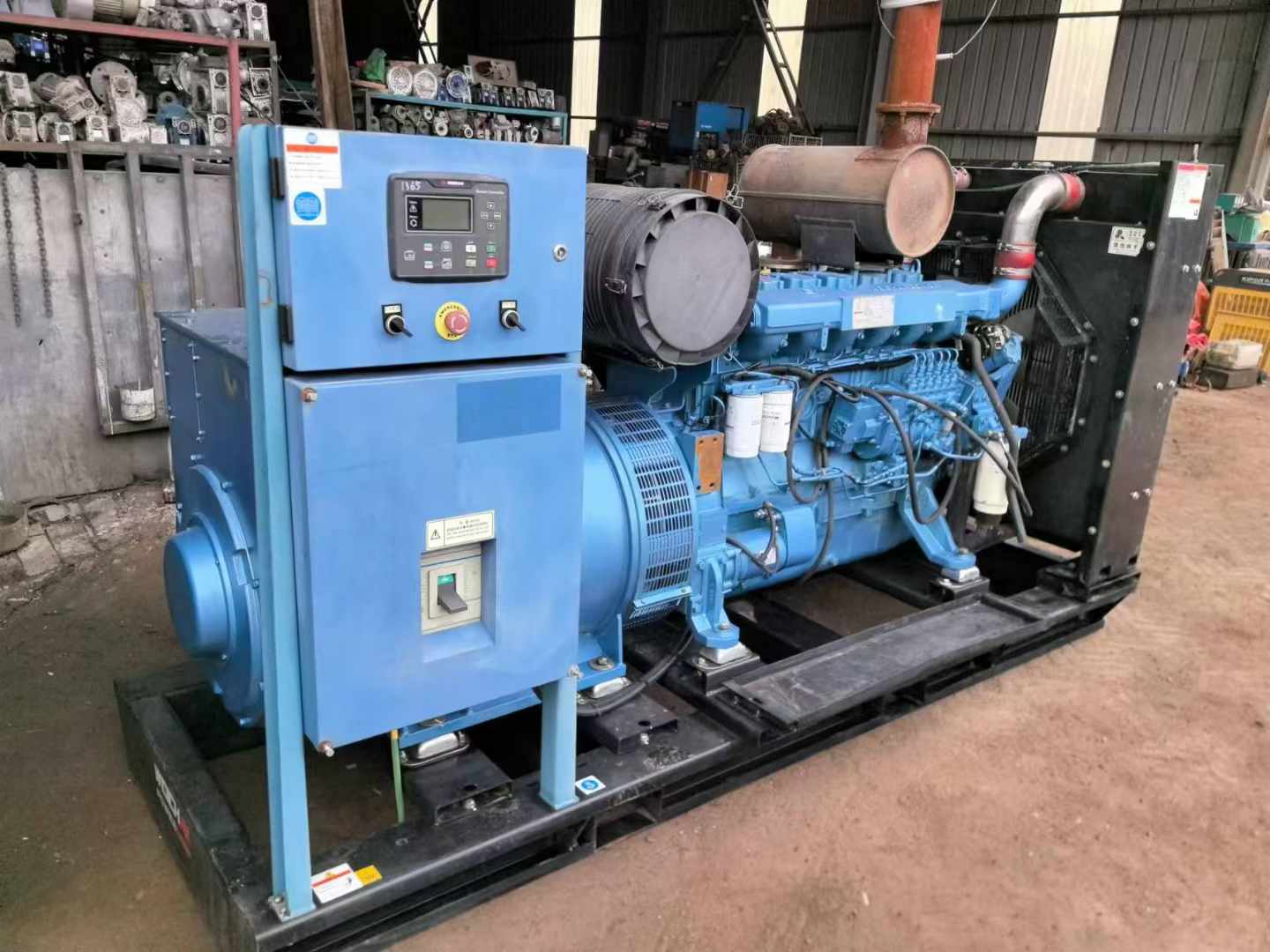 万泉镇500kW 柴油发电机组可带动设备功率的计算公式是什么？