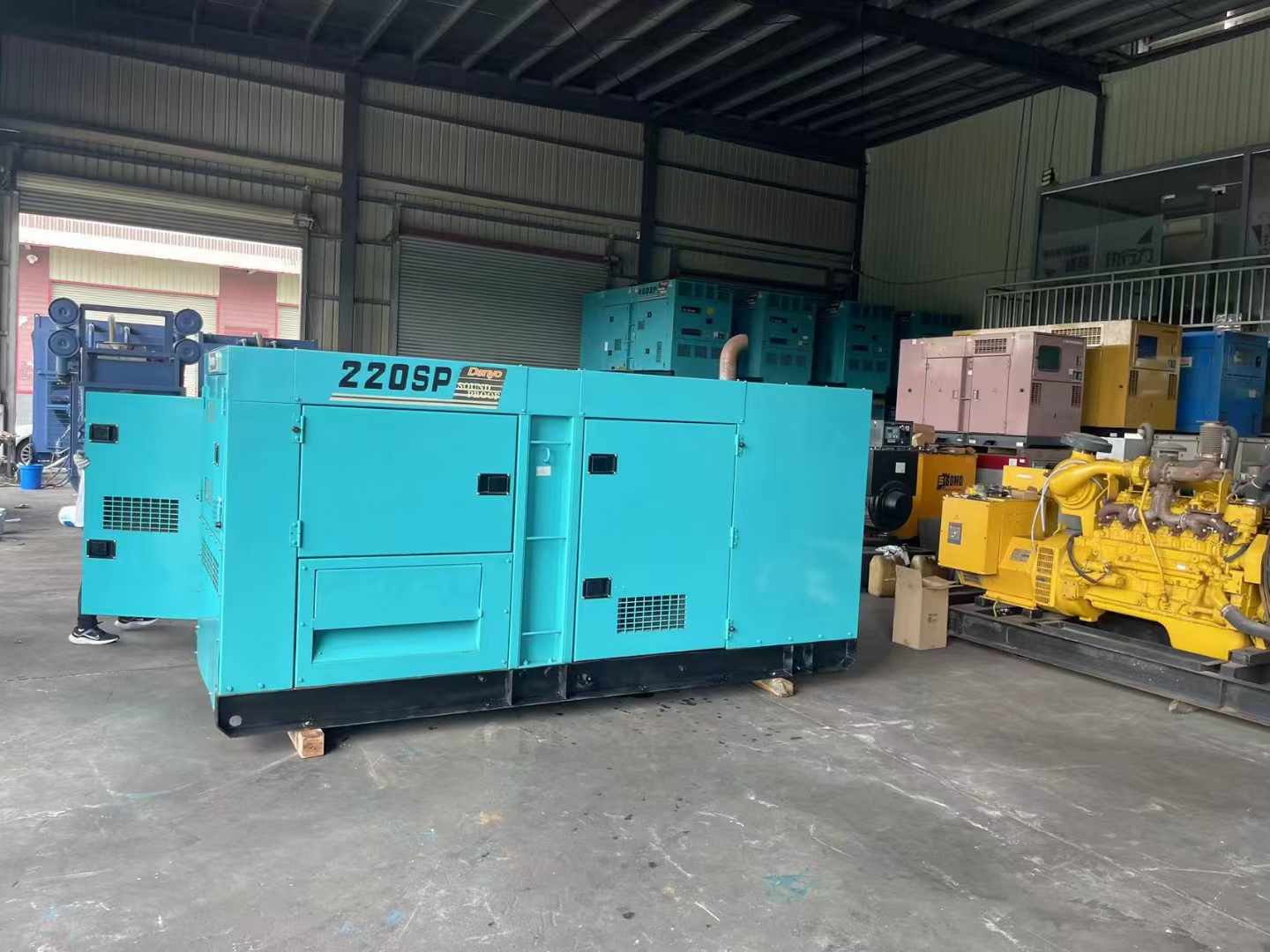 万泉镇600kW柴油发电机组带载能力？