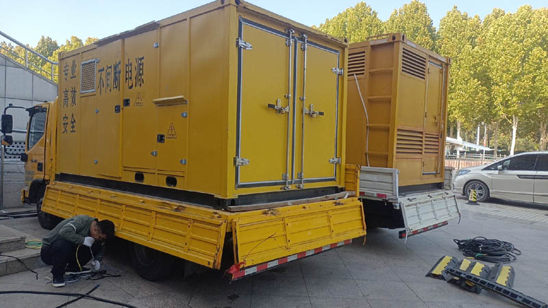 万泉镇柴油发电机组和UPS电源配合使用时的注意事项